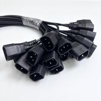 Cordon d'alimentation C14 PDU, fil de connexion pour machine minière
