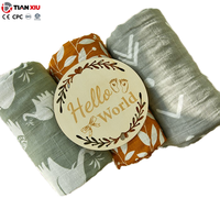 Langes personnalisés en mousseline pour nouveau-nés, doux, 100% coton, pour bébés garçons et filles, couvertures, gaze de bain, enveloppes pour nourrissons, gigoteuses, housses de poussette, tapis de jeu