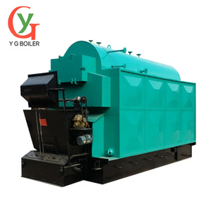 Chaudière à vapeur à tubes de calage YG DZL 1-15t, alimentée au charbon de <span class=keywords><strong>bois</strong></span>, biomasse, granulés ou <span class=keywords><strong>bois</strong></span>, capacité personnalisable, pour la fabrication de papier et les hôtels - Product Image 1