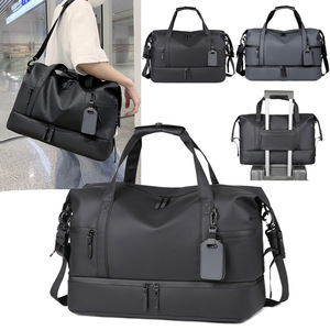 Multifunctional Fitness Travel <b>Bag</b> Dry Wet Separation Independent Shoe Compartment Lightweight Portable <b>Overnight</b> <b>Bag</b> - Product Image 1