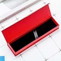 Boîte cadeau personnalisée pour stylo, boîte en carton rigide, impression colorée, emballage de papeterie avec insert en mousse