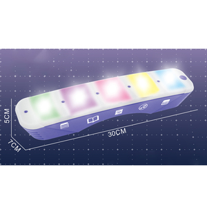 Kinder Intelligenzfördernder Induktions-Zauberwürfel mit Licht und Musik 5 Spielmodi Frühpädagogische Funktion - Product Image 2