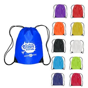 Sac à cordon personnalisé 210D 420D doux, lavable et réutilisable pour le marathon, le sport, le football, sac à dos de rangement étanche avec panneau solaire - Product Image 1