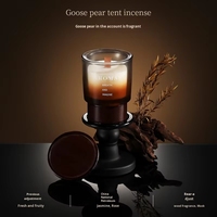 Bougie artisanale haut de gamme en cire de soja, aromathérapie d'intérieur, écologique, élégante, décoration de la maison, coffret cadeau, bars, Nouvel An, Pâques