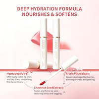 Huile à lèvres végane coréenne haut de gamme sur mesure en gros : Nourrissante en profondeur, anti-gerçures, baume à lèvres repulpant