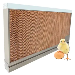 Other livestock equipment aluminum frame 3m length wall mount cooling pad for poultry chicken house