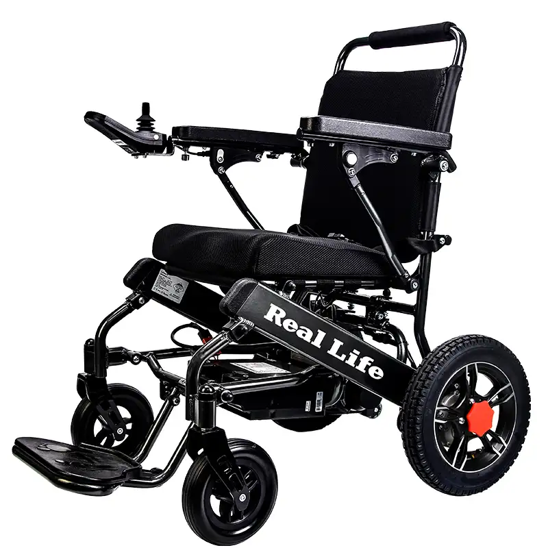 보장 품질 전기 모터 휠체어 접이식 휠체어 전기 장애인 전동 휠체어