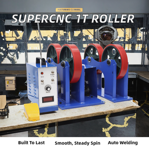 ขาตั้งล้อเชื่อม Supercnc 1T ล้อ PU หมุนได้ไร้รอยต่อ สำหรับงานอุตสาหกรรม ขนาด 500x300x384 มม. รับน้ำหนัก 80 กก. - Product Image 2