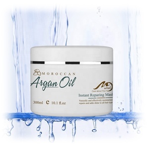 Salon professionnel à usage quotidien traitement capillaire à la kératine lisse masque capillaire nourrissant à l'huile d'argan marque privée - Product Image 3