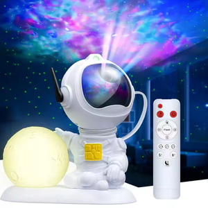 Projecteur de lumière nocturne LED Robot Galaxy <span class=keywords><strong>Star</strong></span> pour astronaute, design moderne de projecteur de galaxie magnétique à 360° - Product Image 1