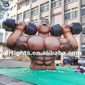 Nouveauté <span class=keywords><strong>Ballon</strong></span> publicitaire géant gonflable en forme <span class=keywords><strong>de</strong></span> musclé pour salle <span class=keywords><strong>de</strong></span> sport - Product Image 5