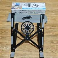 Support pour ordinateur portable, 7 réglages de hauteur, réglable, en aluminium, pliable, ergonomique, pour bureau, maison, 9-17,3 pouces