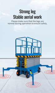 13 to 59ft <b>Towable</b> Articulating Boom Lift Man Lift Aerial Work Platform 4 to 18m - Product Image 6