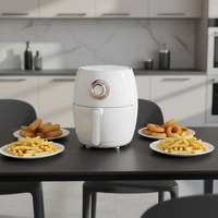 Promotion : Friteuse à air électrique sans huile, mécanique traditionnelle, rapide, haute qualité, 2L, mini-cuiseur domestique