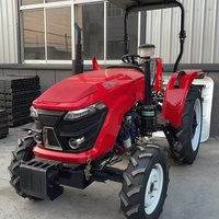 Tracteur chinois 90 ch 4 roues motrices, prix du tracteur Mahindra, mini chargeur compact à direction assistée, tracteur 4 roues motrices au Kenya