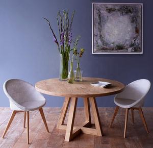 Fabbrica della cina in legno di teak per esterni mobili da <span class=keywords><strong>giardino</strong></span> patio sedia da pranzo e <span class=keywords><strong>tavolo</strong></span> set - Product Image 5