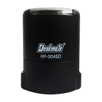 Tampon dateur en plastique Deskmate à encre durable avec texte de date et fonction de retournement Modèle 0532 - Vente en gros