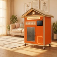 Máquina de Lavado Automática Profesional para Mascotas, Estación de Aseo Canino con Control Inteligente, Sistema de Desinfección y Doble Calefacción