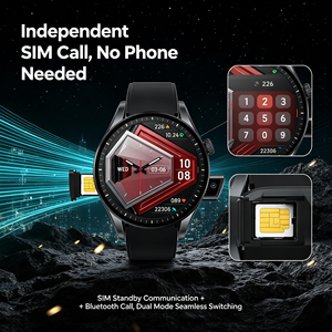 Montre connectée 4G SIM BW16 tendance 2026 avec appels, synchronisation d'applications, réveil au poignet, cadran personnalisé, contrôle de la musique pour le bureau, le quotidien, les activités de plein air et l'entraînement - Product Image 2