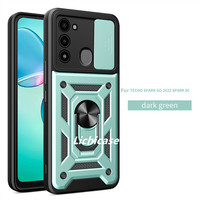 Protection d'objectif Lichicase, couvercle magnétique de montage de voiture pour Tecno Spark 8C étui d'armure robuste
