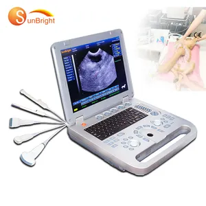 Made in China Krankenhaus Laptop Tiere Schwangerschaft 15 "Farbbild schirm Veterinär Ultraschall tragbar