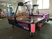 Lifun meja hoki udara, mesin Game arkade dalam ruangan yang dioperasikan koin, permainan hoki udara Populer