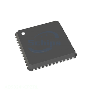 AD9824KCPZRL Original Electronic Components In Stock Interface 48 VFQFN Exposed Pad, CSP IC CCD SIGNAL PROC 14BIT 48LFCSP - Product Image 1
