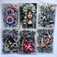 Pegatinas y Calcomanías Personalizadas para Cuadernos A5, Resistentes al Agua, Listas para Aplicar, con Diseño UV DTF, para Cubiertas de Diarios y Agendas