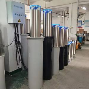 Bolardos de Seguridad Automáticos Hidráulicos de Acero Inoxidable con Control Remoto para Estacionamiento - Product Image 5