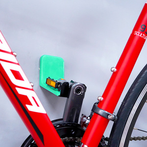 LILIO Gancho de pared para bicicleta, soporte de pared de ABS duradero para bicicletas de carretera y montaña, negro, naranja, verde - Product Image 2