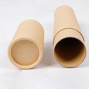 5 kraft paperboard tubes, kraft paper packaging <b>boxes</b>, and <b>round</b> paper containers, all customizable according to your needs - Product Image 3