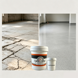 Rivestimento per Pavimenti in Sabbia Colorata Epossidica ad Alta Resistenza all'Usura, Vernice Autolivellante Decorativa al Quarzo per Uso Industriale e Commerciale - Product Image 5