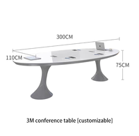 Mobilier de bureau HYZ-93 table de réunion table de conférence moderne tables et chaises de conférence