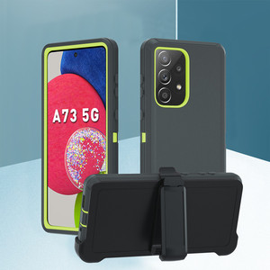 Custodia Protettiva Antiurto Rinforzata con Clip da Cintura per <span class=keywords><strong>Samsung</strong></span> <span class=keywords><strong>A73</strong></span> <span class=keywords><strong>5G</strong></span> - Product Image 2