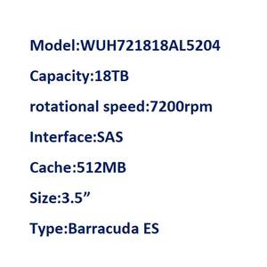 ฮาร์ดไดรฟ์เซิร์ฟเวอร์แบบแนวตั้ง 18TB ระดับองค์กร รุ่น HC550 SATA 7200rpm 512MB CMR สำหรับฮีเลียม 3.5 นิ้ว รุ่น WUH721818ALE6L4 - Product Image 5