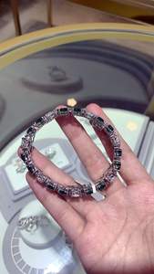 All Fashion Hologram <b>Jade</b> Heart Bracelet Casual/Sporty Rhodium Plated Display Brand <b>Jewelry</b> Unisex - Product Image 5