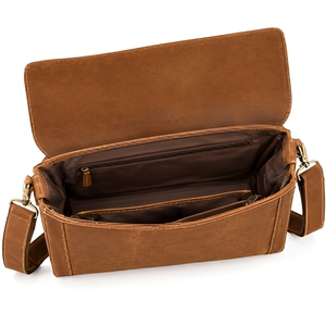 Luxury Handmade Real Leather Durable <b>Small</b> Messenger <b>Bag</b> Crossbody Shoulder Satchel <b>Laptop</b> Office Work Travel Sport Outdoor - Product Image 5