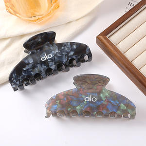 Pinza per Capelli Stile Coreano Standard in Acetato e Acrilico per Donna, Fermaglio a Squalo per Nuca - Product Image 3