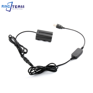 Câble adaptateur d'alimentation USB avec batterie factice NP-FM500H pour <span class=keywords><strong>Sony</strong></span> A77 A77 II A77 2 A99 Alpha <span class=keywords><strong>450</strong></span> - Product Image 2