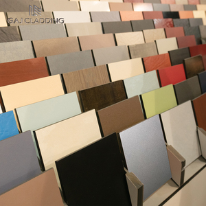 Gaj Dễ Dàng Cài Đặt Tùy Chỉnh Pre-Tráng Bên Ngoài Bức Tường Mặt Tiền Sợi Xi Măng Tấm Cho Khu Dân Cư Các Tòa Nhà - Product Image 2