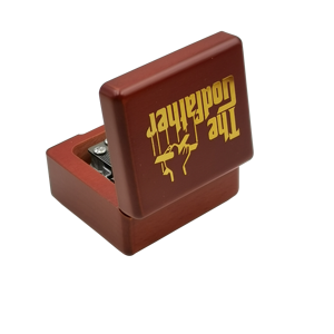Caja Musical de Madera Roja de Lujo The Godfather, Mecanismo Musical de Cuerda, Regalo Especial y Adorable para Amigos y Familiares en Navidad - Product Image 1