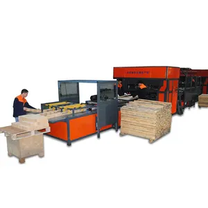 यूरो लकड़ी Pallets निर्माताओं पाइन लकड़ी फूस उत्पादन लाइन