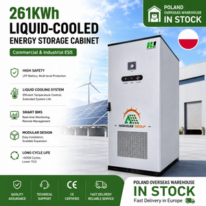 HJ Poland in Stock Solar Battery 130kw <b>Energy</b> <b>Storage</b> <b>System</b> Commercial Industrial 261kwh Batteries - Product Image 1