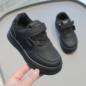 Zapatillas Deportivas para Niños, Primavera 2026, Suela Suave, Color Negro, para Niños y Niñas, Estilo Casual - Product Image 4