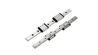 Rail de guidage linéaire miniature MGN9 MGW9 + Bloc linéaire MGN9C MGN9H MGW9C MGW9H Système de glissement CNC miniature 100-950mm