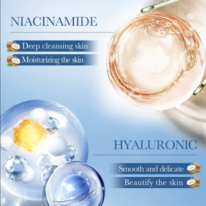<span class=keywords><strong>Bagnoschiuma</strong></span> Quotidiano con Olio di <span class=keywords><strong>Cocco</strong></span>, Niacinamide e Acido Ialuronico, Senza Parabeni, Idratante, Lenitivo, Illuminante e Rinfrescante - Product Image 3