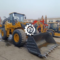 Chargeur frontal Volvo d'occasion de 15 tonnes, chargeur sur pneus Volvo avec godet de 5 m³, modèles L150H