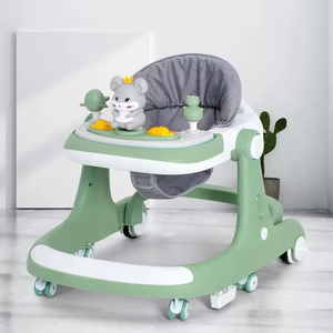 Andador Multifuncional para Bebés, Antivuelco, Apto para Bebés <span class=keywords><strong>de</strong></span> 6 a 18 Meses, para Aprender a Caminar, con Bandeja <span class=keywords><strong>de</strong></span> Comedor Extraíble - Product Image 4