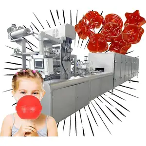 Lollypop Production Line Hard Candy Lollipop Make Machine from Home