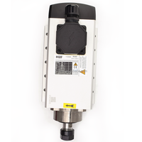Moteur de broche CNC à refroidissement par air HQD 3,5 kW ER20 avec kit VFD, broche refroidie par air 3,5 kW pour machine CNC de découpe du bois et du MDF